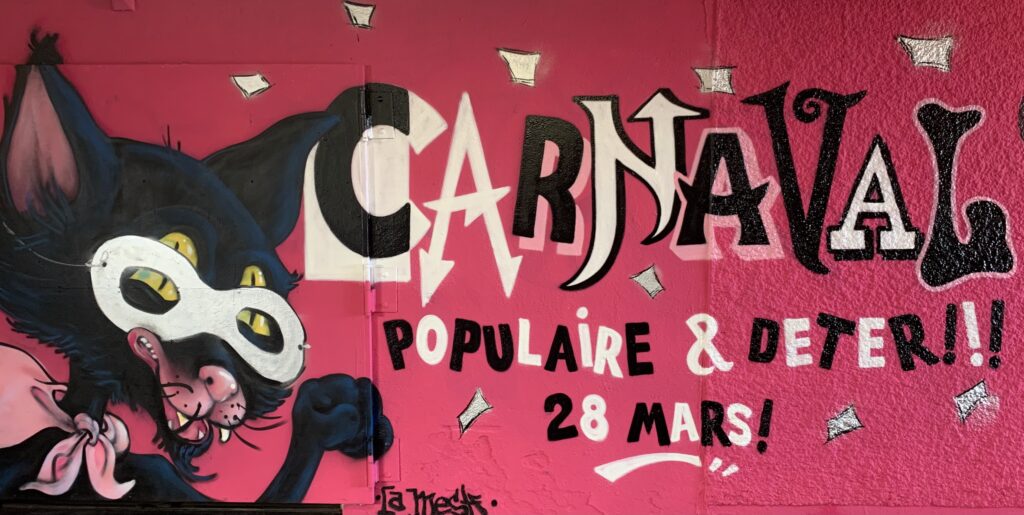 Le carnaval populaire et déter à Lausanne